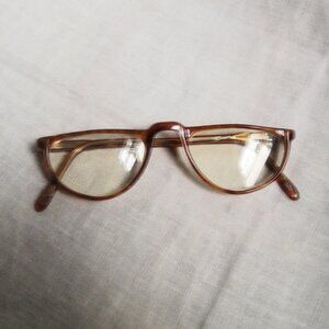 TURA Israel Tortoise Shell Half Frames Reading Glasses